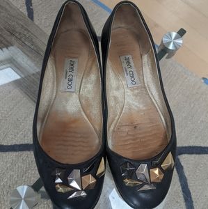 Jimmy Choo flats sz. 8 (two pairs)